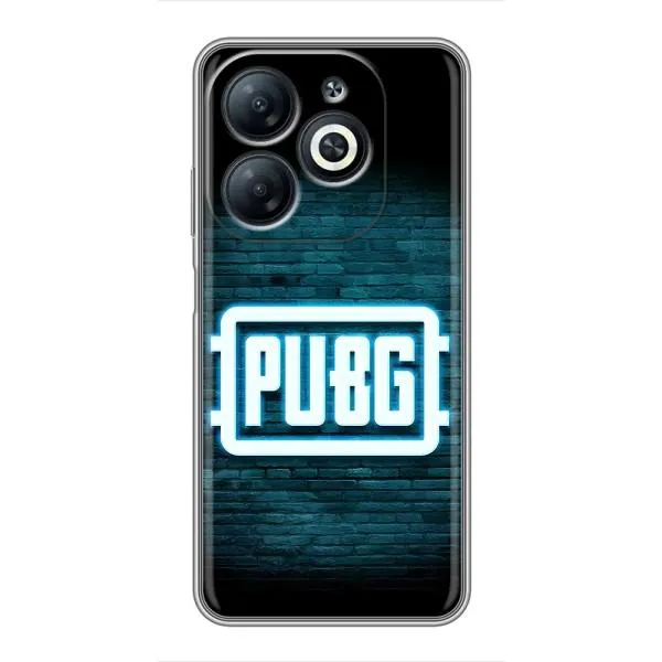 Чехол с принтом «Лого PUBG» для Infinix Smart 8