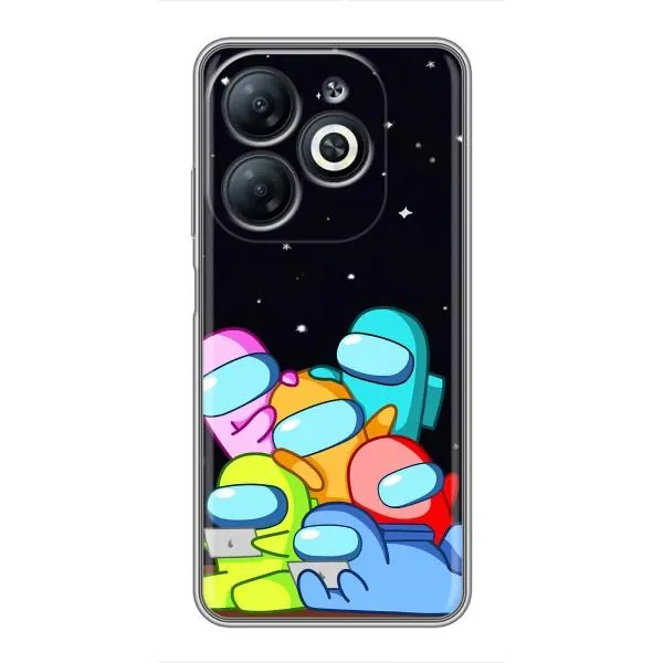 Чехол с принтом «Скины в космосе» для Infinix Smart 8