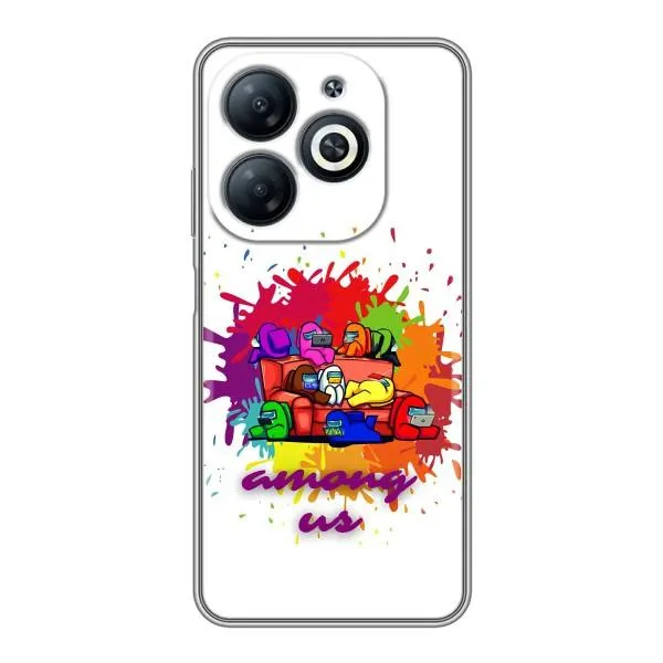 Чехол с принтом «Яркий АмонгАс» для Infinix Smart 8