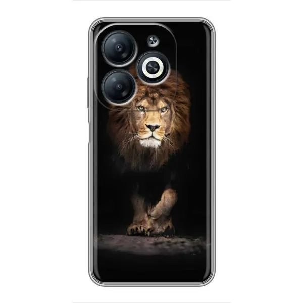 Чехол с принтом «Лев» для Infinix Smart 8
