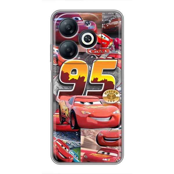 Чехол с принтом «Коллаж Молния Маквин» для Infinix Smart 8