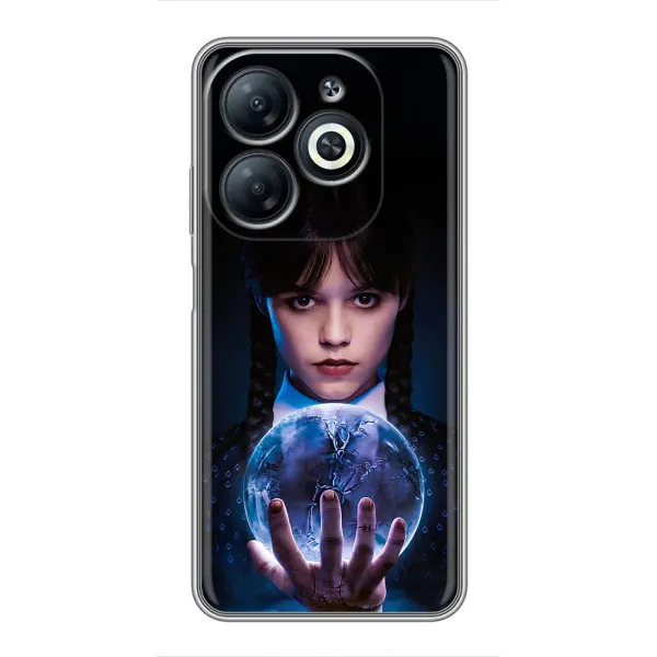 Чехол с принтом «Магическая сфера Уэнздей» для Infinix Smart 8