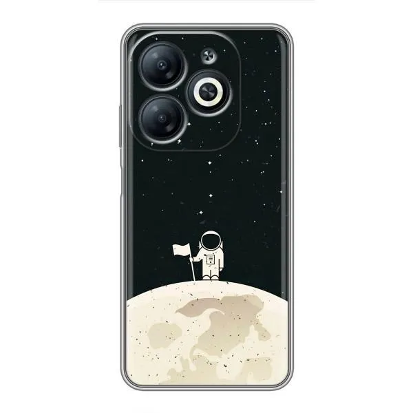 Чехол с принтом «На луне» для Infinix Smart 8