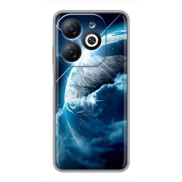 Чехол с принтом «Земля с космоса» для Infinix Smart 8