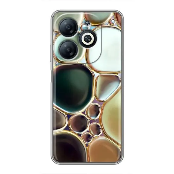 Чехол с принтом «Радужный Мрамор» для Infinix Smart 8