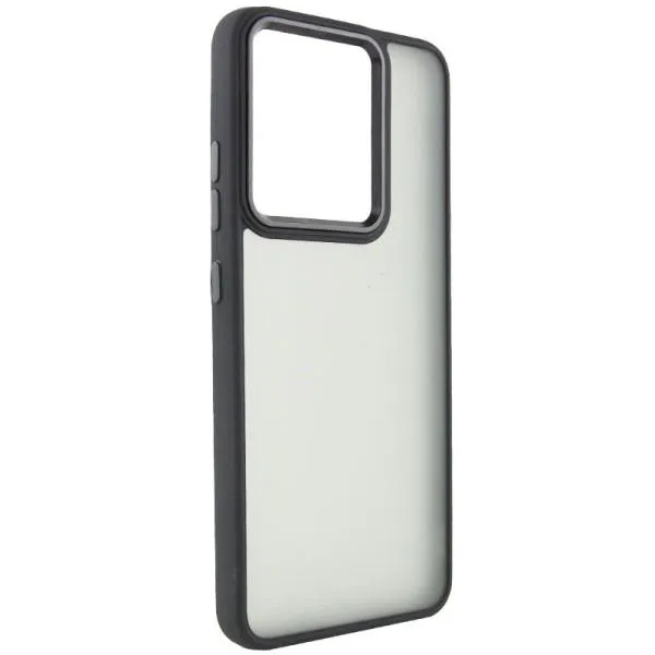 Чехол TPU+PC Lyon Frosted для Infinix Smart 9 4G / Hot 50i — Черный — фото 1 Чехол TPU+PC Lyon Frosted для Infinix Smart 9 4G / Hot 50i — Черный — фото 1