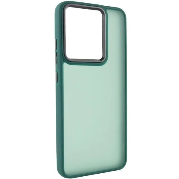 Чехол TPU+PC Lyon Frosted для Infinix Smart 9 4G / Hot 50i — Зеленый — фото 1 Чехол TPU+PC Lyon Frosted для Infinix Smart 9 4G / Hot 50i — Зеленый — фото 1
