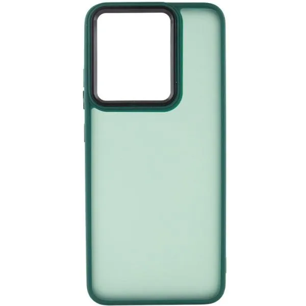 Чехол TPU+PC Lyon Frosted для Infinix Smart 9 4G / Hot 50i — Зеленый — фото 2 Чехол TPU+PC Lyon Frosted для Infinix Smart 9 4G / Hot 50i — Зеленый — фото 2