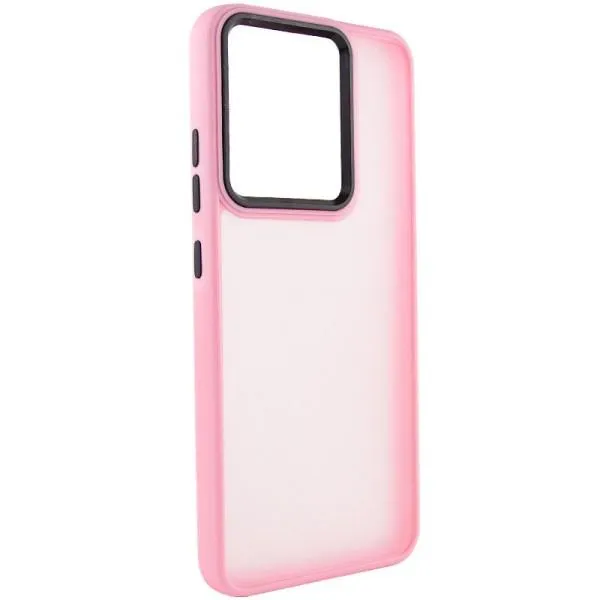 Чехол TPU+PC Lyon Frosted для Infinix Smart 9 4G / Hot 50i — Розовый — фото 1 Чехол TPU+PC Lyon Frosted для Infinix Smart 9 4G / Hot 50i — Розовый — фото 1