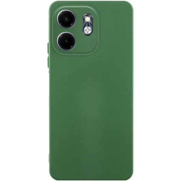 Чохол TPU GETMAN Liquid Silk Full Camera для Infinix Smart 9 4G / Hot 50i — Зелений Чохол TPU GETMAN Liquid Silk Full Camera для Infinix Smart 9 4G / Hot 50i — Зелений
