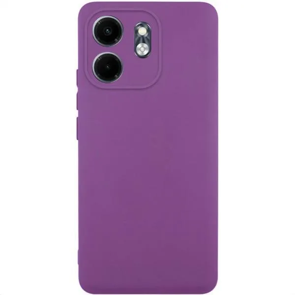 Чохол TPU GETMAN Liquid Silk Full Camera для Infinix Smart 9 4G / Hot 50i — Фіолетовий — фото 2