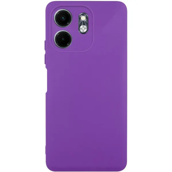 Чохол TPU GETMAN Liquid Silk Full Camera для Infinix Smart 9 4G / Hot 50i — Фіолетовий — фото 1