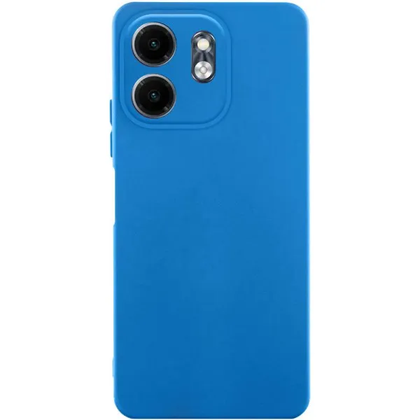 Чохол TPU GETMAN Liquid Silk Full Camera для Infinix Smart 9 4G / Hot 50i — Синій — фото 1
