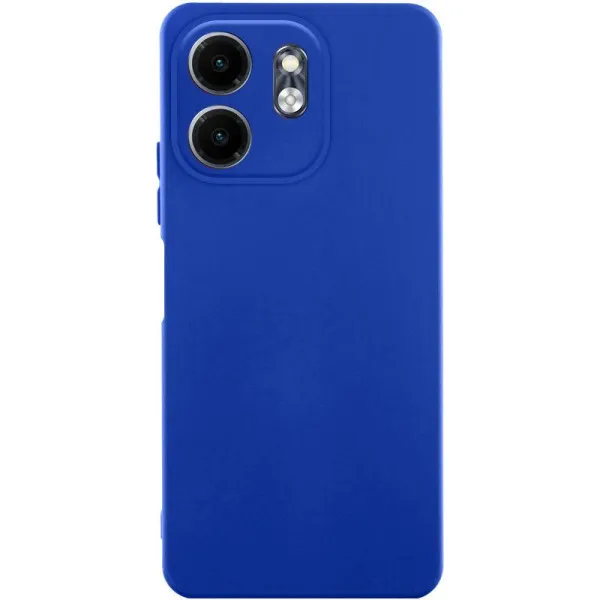 Чохол TPU GETMAN Liquid Silk Full Camera для Infinix Smart 9 4G / Hot 50i — Синій — фото 2
