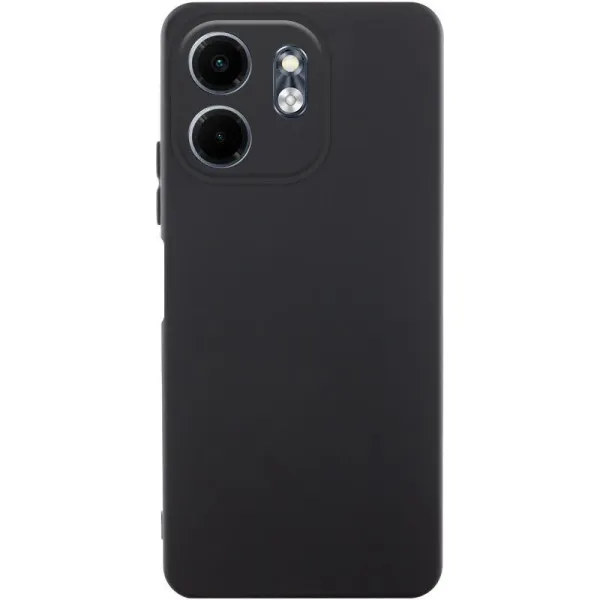 Чехол TPU GETMAN Liquid Silk Full Camera для Infinix Smart 9 4G / Hot 50i — Черный — фото 1
