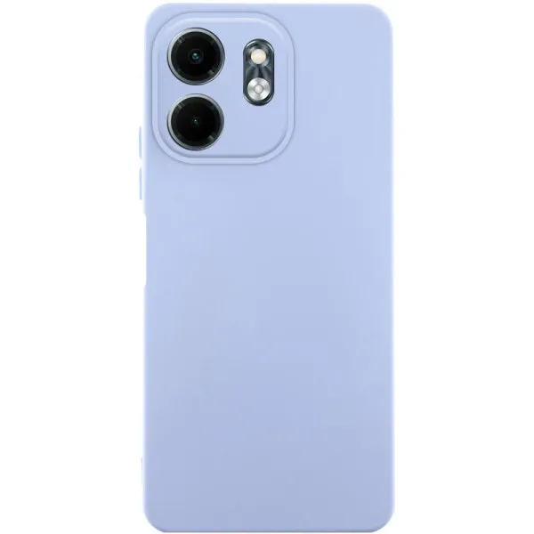 Чехол TPU GETMAN Liquid Silk Full Camera для Infinix Smart 9 4G / Hot 50i — Сиреневый