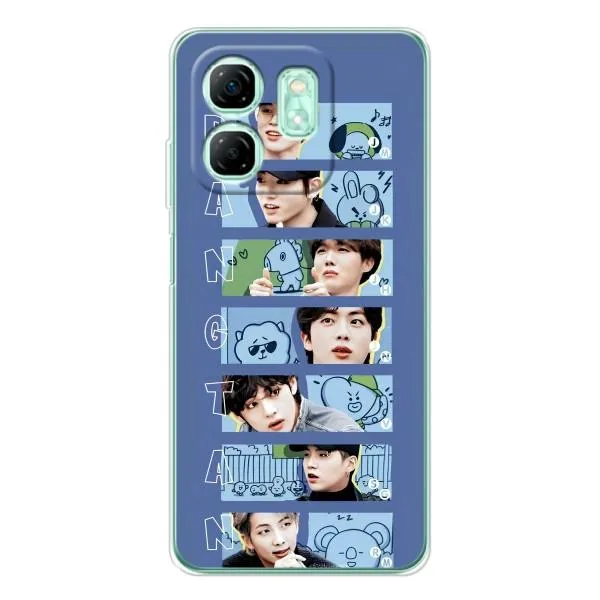 Чехол с принтом «Bangtan» для Infinix Smart 9