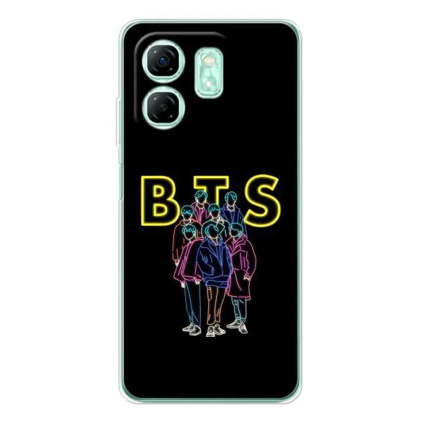 Чехол с принтом «BTS стайл» для Infinix Smart 9
