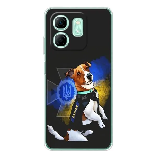 Чехол с принтом «Патрон собачка» для Infinix Smart 9 Чехол с принтом «Патрон собачка» для Infinix Smart 9
