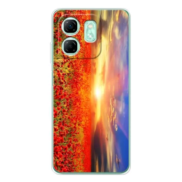 Чехол с принтом «Поле тюльпанов» для Infinix Smart 9