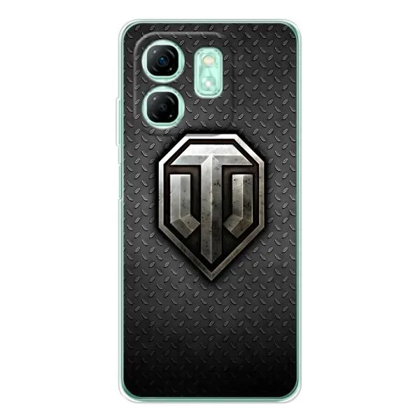 Чехол с принтом «Лого Tanks» для Infinix Smart 9