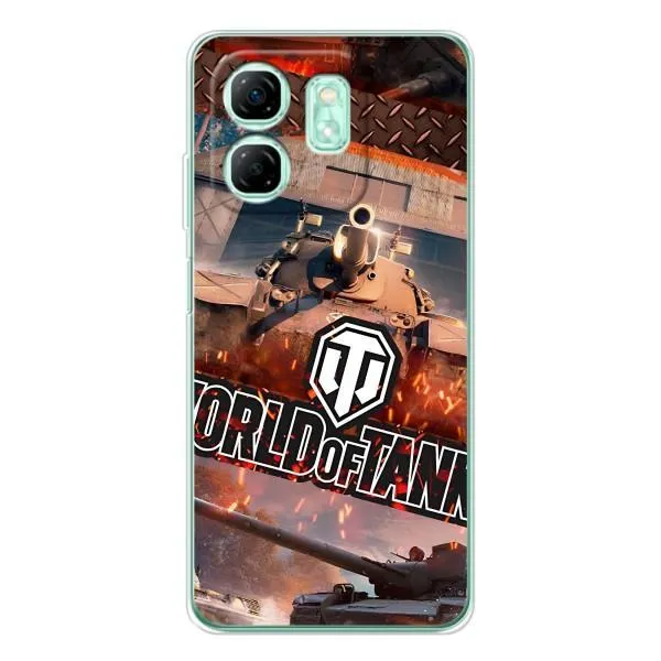 Чехол с принтом «World of Tanks» для Infinix Smart 9