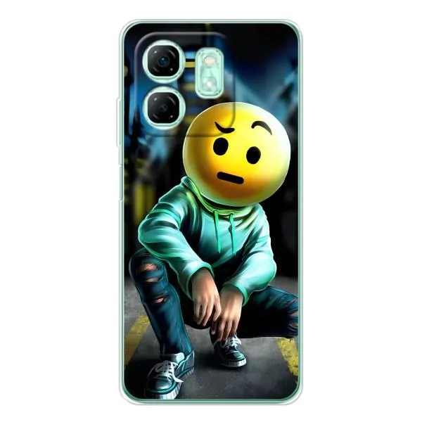 Чехол с принтом «Парень смайл» для Infinix Smart 9