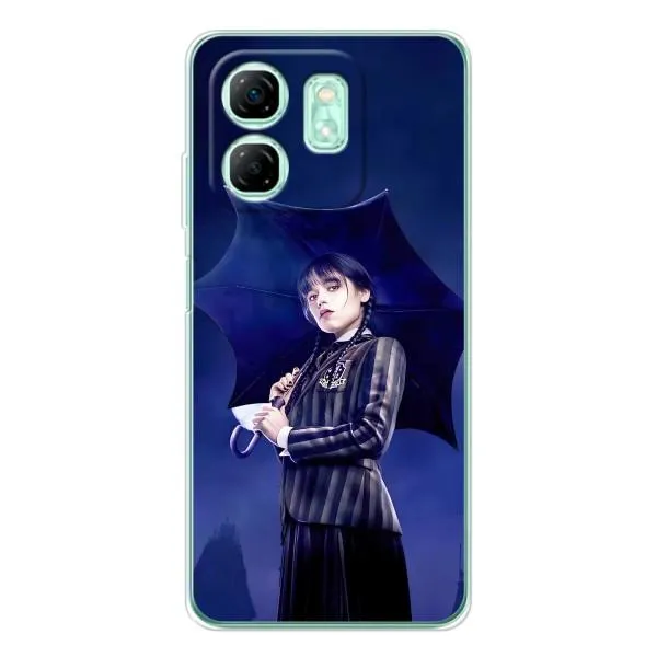 Чехол с принтом «Венсдей» для Infinix Smart 9