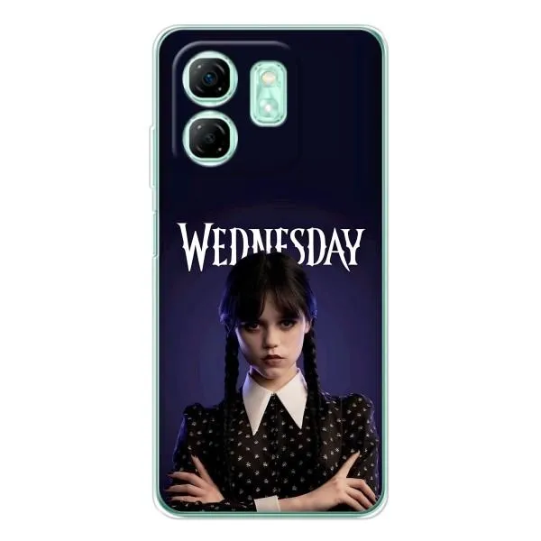 Чехол с принтом «Wednesday» для Infinix Smart 9
