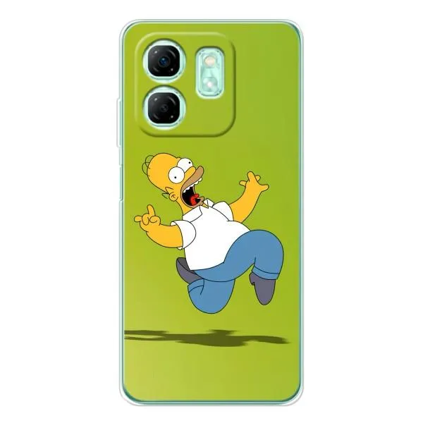Чехол с принтом «Гомер Симпсон» для Infinix Smart 9