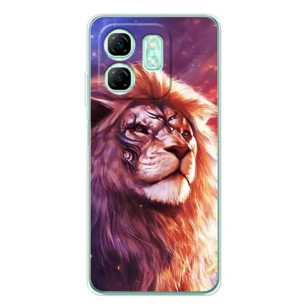 Чехол с принтом «Красочный Лев» для Infinix Smart 9