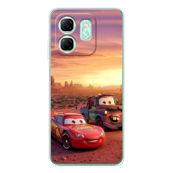 Чехол с принтом «Маквин и Метр» для Infinix Smart 9