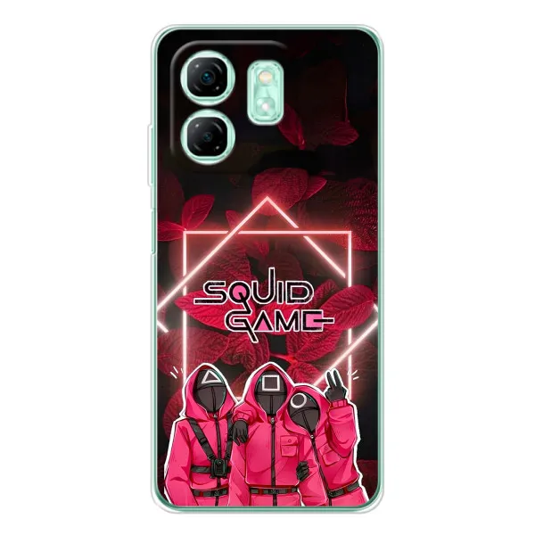 Чехол с принтом «Охранники Игра кальмара» для Infinix Smart 9