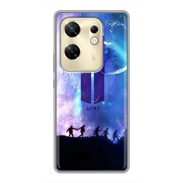 Чехол с принтом «Army BTS» для Infinix Zero 30 Чехол с принтом «Army BTS» для Infinix Zero 30