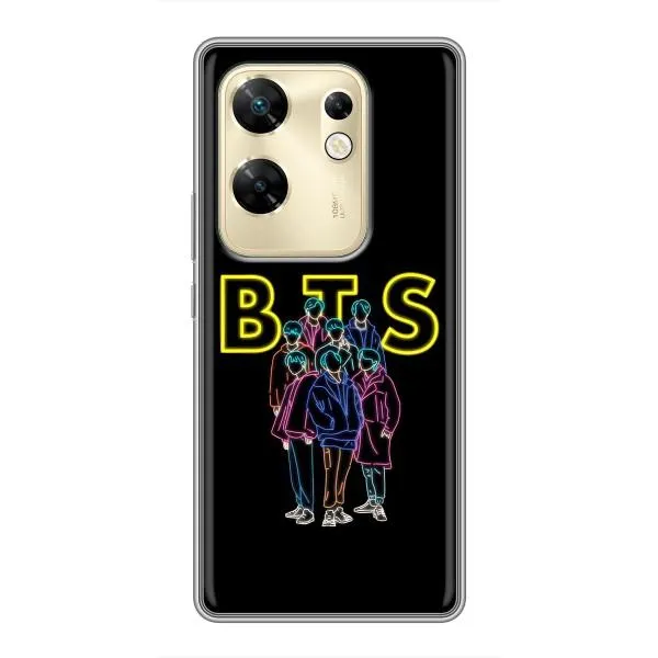 Чехол с принтом «BTS стайл» для Infinix Zero 30 Чехол с принтом «BTS стайл» для Infinix Zero 30