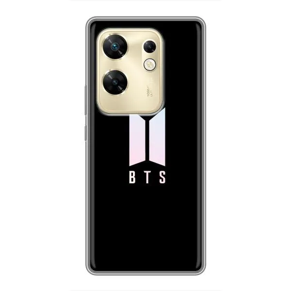 Чехол с принтом «Лого BTS» для Infinix Zero 30 Чехол с принтом «Лого BTS» для Infinix Zero 30