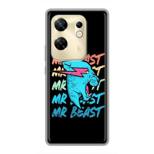 Чехол с принтом «logo Mr beast» для Infinix Zero 30