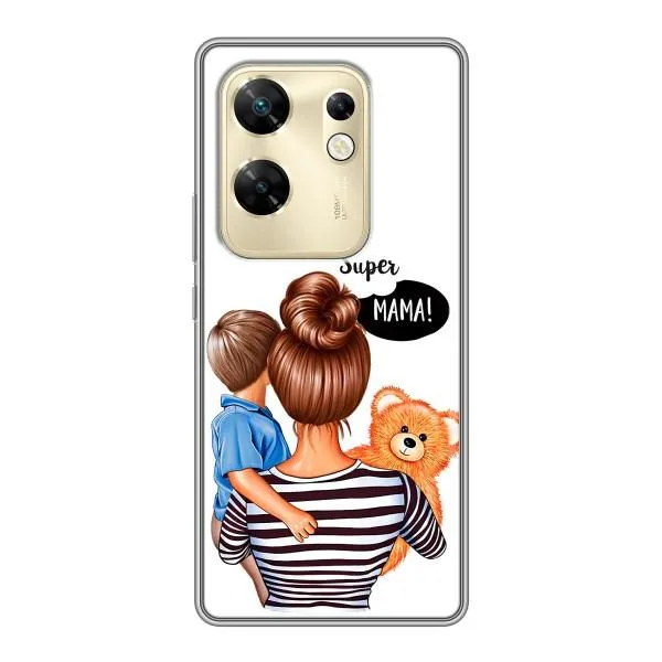 Чехол с принтом «Мама с сыном» для Infinix Zero 30 Чехол с принтом «Мама с сыном» для Infinix Zero 30