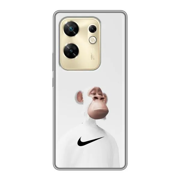 Чехол с принтом «обезьяна NFT Nike» для Infinix Zero 30