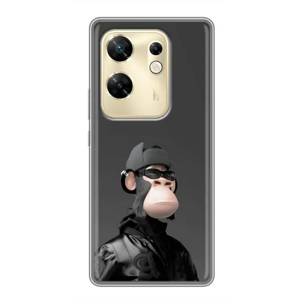 Чехол с принтом «стильная обезьяна NFT» для Infinix Zero 30