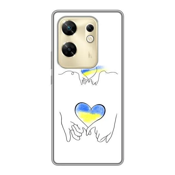Чехол с принтом «Мир Украине» для Infinix Zero 30