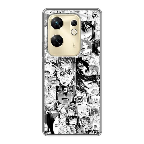 Чехол с принтом «Ahegao manga» для Infinix Zero 30