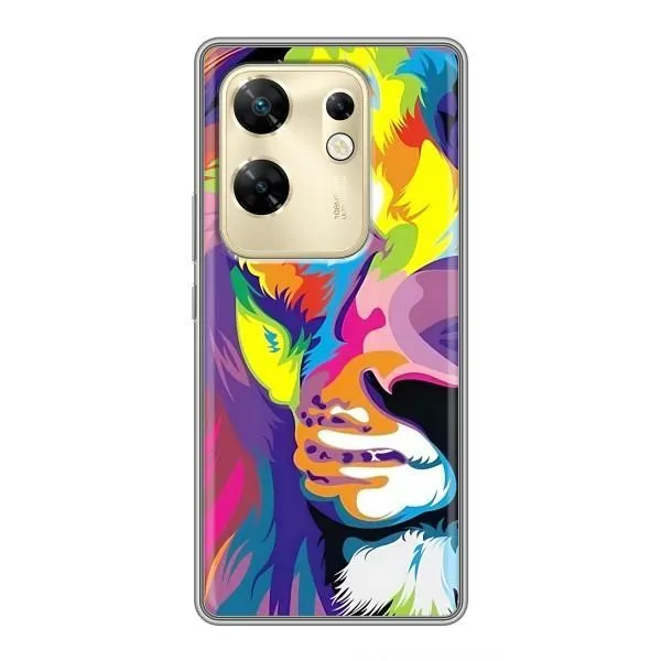Чехол с принтом «Яркий Лев» для Infinix Zero 30