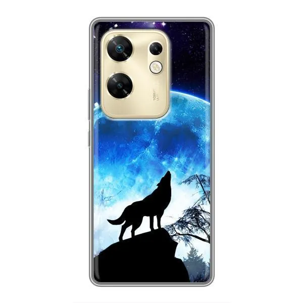 Чехол с принтом «Волк на луну» для Infinix Zero 30 Чехол с принтом «Волк на луну» для Infinix Zero 30