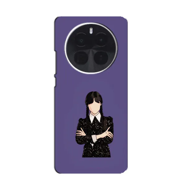 Чехол с принтом «Уэнздей в черном» для Infinix Zero 40 5G
