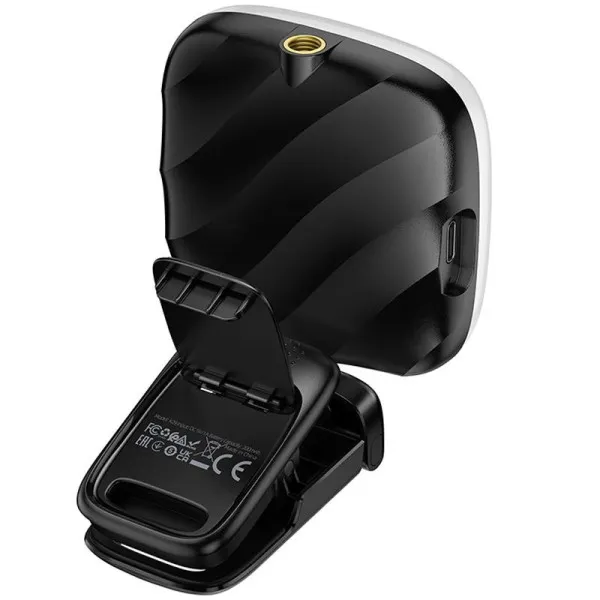 Портативна лампа для селфі Hoco K29 Beauty Selfie Light 300 mAh — Чорний — фото 3