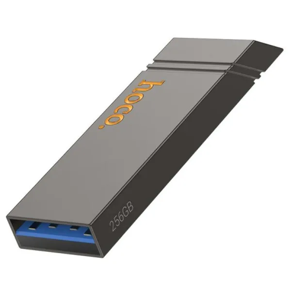 Флеш-накопичувач Hoco UD13 USB3.2 - 256GB — Сірий — фото 1