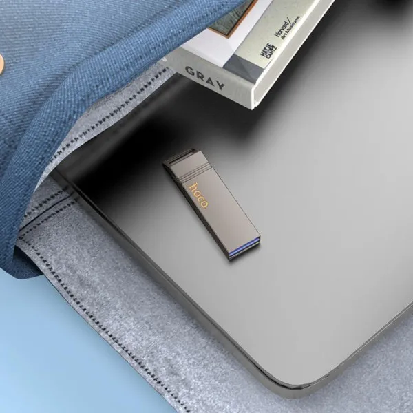 Флеш-накопичувач Hoco UD13 USB3.2 - 256GB — Сірий — фото 5