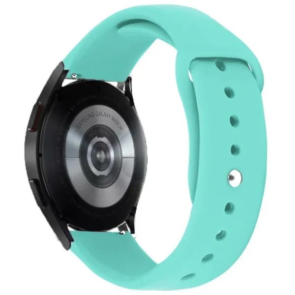 Силиконовый ремешок Sport для Smart Watch 20mm — Бирюзовый
