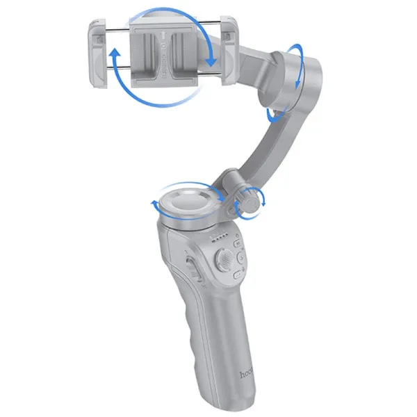 Стабілізатор Hoco K24 Support 3-axis smart gimbal — Сірий — фото 4